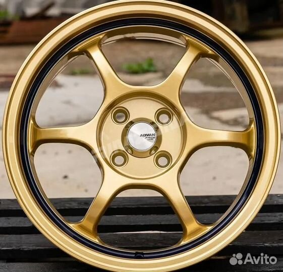 Литой диск advan R15 4x100