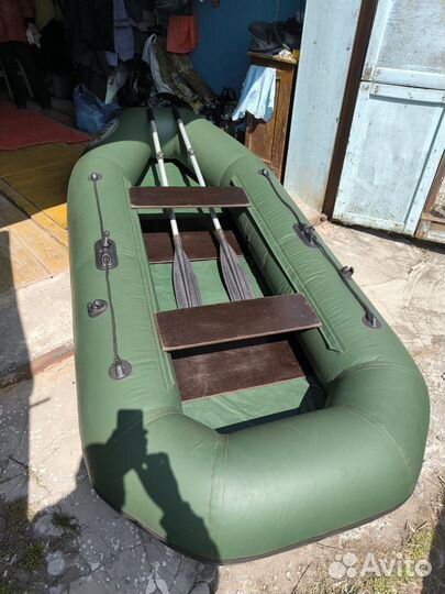 Лодка надувная двухместная бу