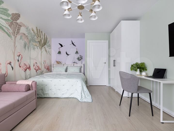 1-к. квартира, 40 м², 2/5 эт.