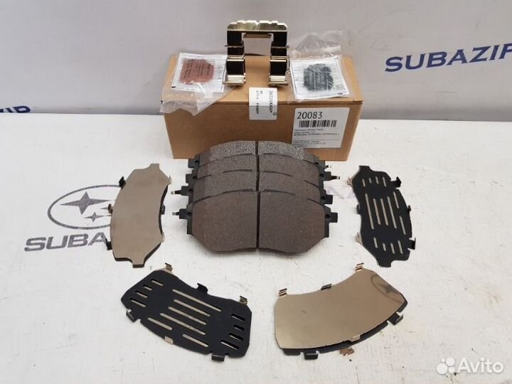 Колодки тормозные передние Subaru Forester S13