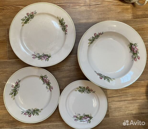 Тарелка Дулево СССР