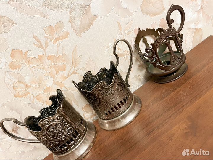 Подстаканиники, 3 шт