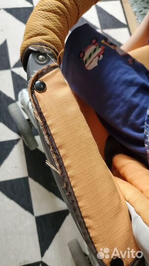 Прогулочная коляска итальянская pegperego бу