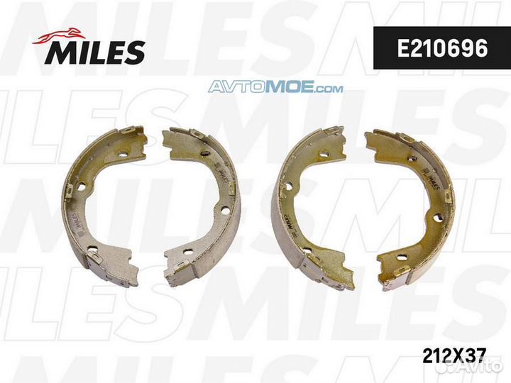 Колодки ст.тормоза hyundai H1/ iX55 08- E210696 mi