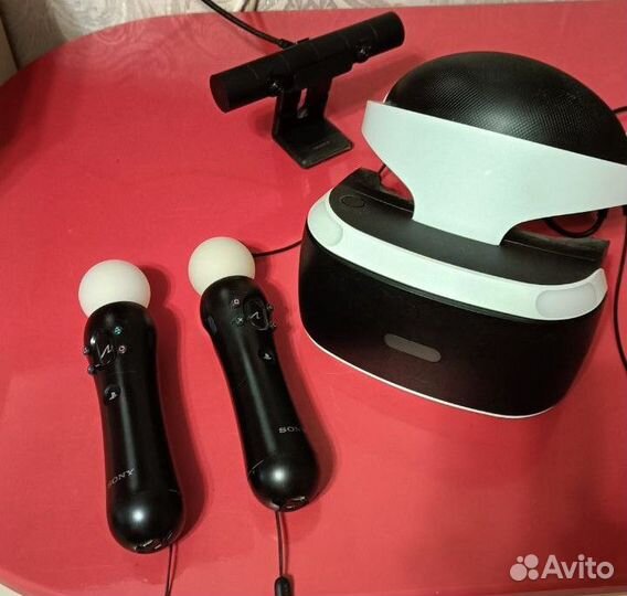 Шлем Sony PS VR + Ps Move 2 ревизия
