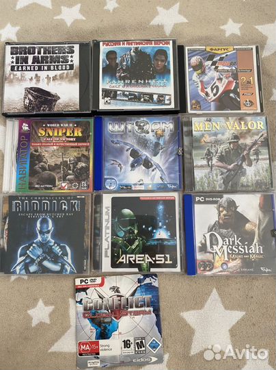 Игры для пк на дисках