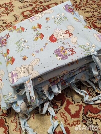 Бортики в детскую кроватку