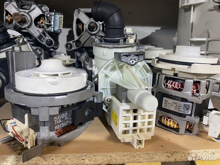 Электродвигатели для стирок и посудомоек