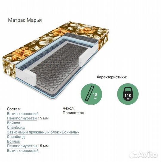 Кровать с выдвижными ящиками