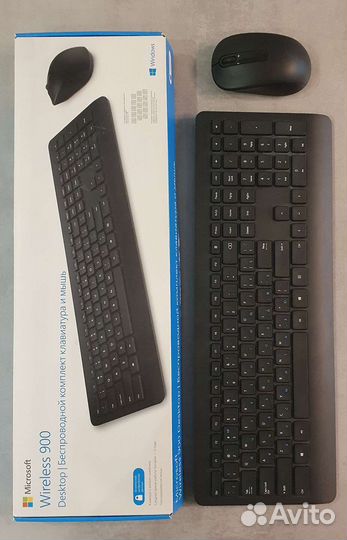 Беспроводная клавиатура мышь Microsoft wireless900
