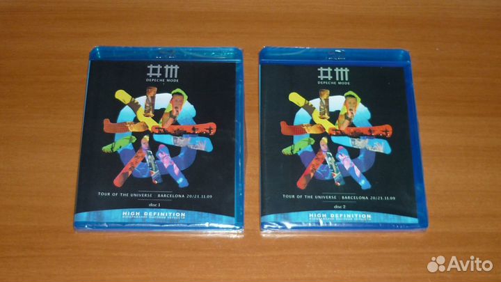Blu-ray диски Depeche Mode, Pet Shop Boys