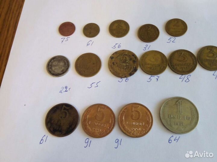 Монеты года с22 по92