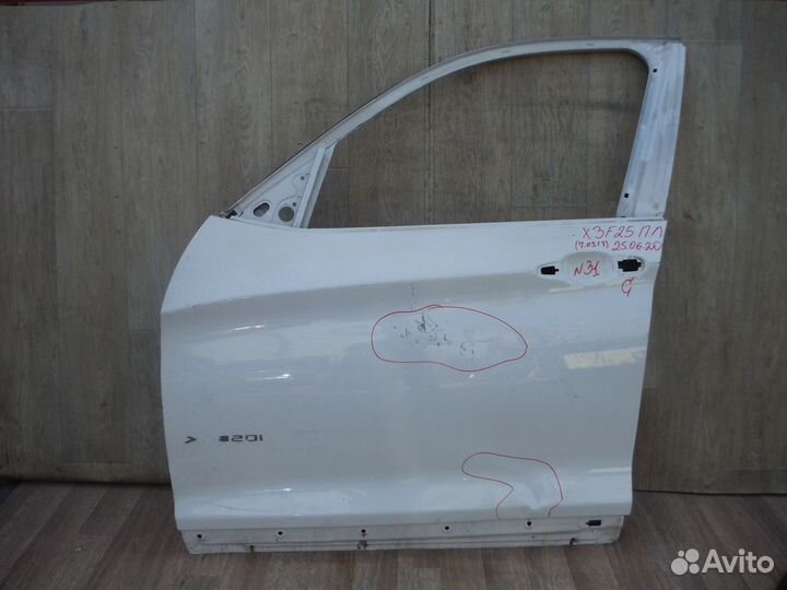 Дверь передняя левая (№31) BMW X3 F25 2011
