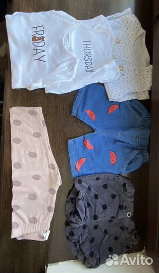 Вещи пакетом на девочку