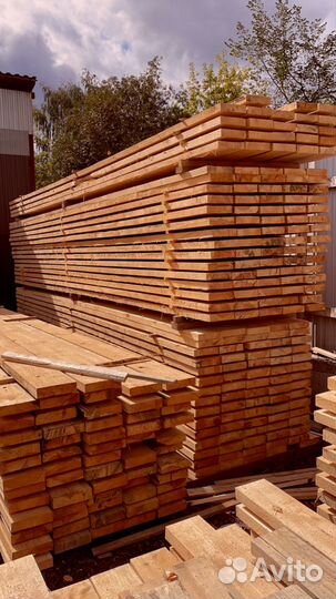 Брус обрезной 100х200х6000мм