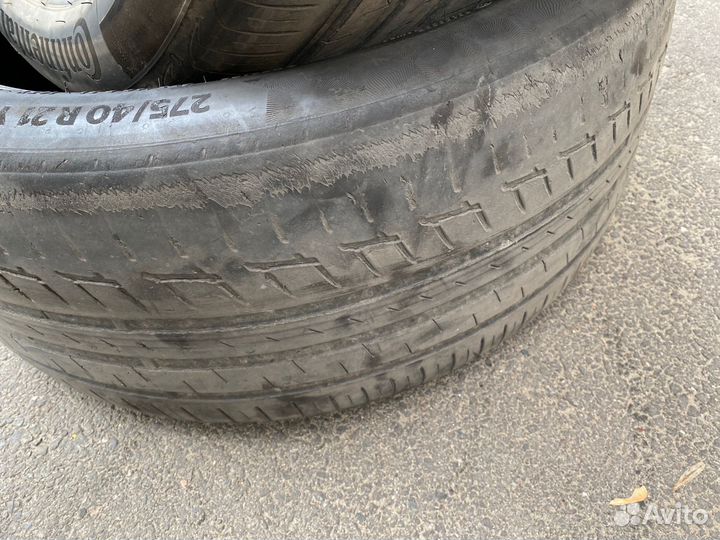 Continental PremiumContact 6 SSR 275/40 R21 и 315/35 R21 111Y