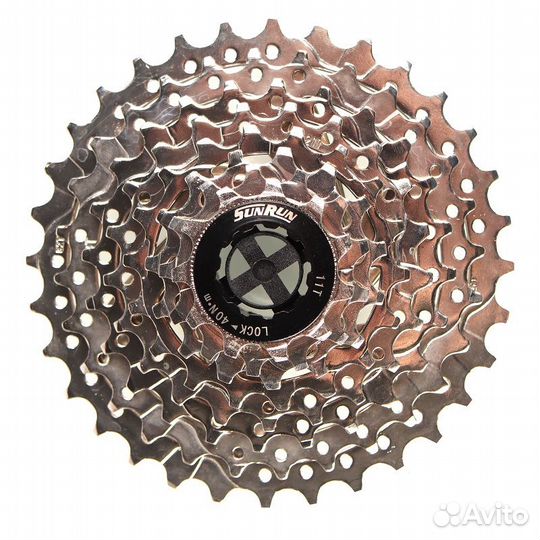 Кассета 8I, 8S Диапазон звёзд 11-32T, Никель CP, S