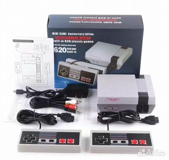 Игровая приставка Dendy(Денди) + 620 игр