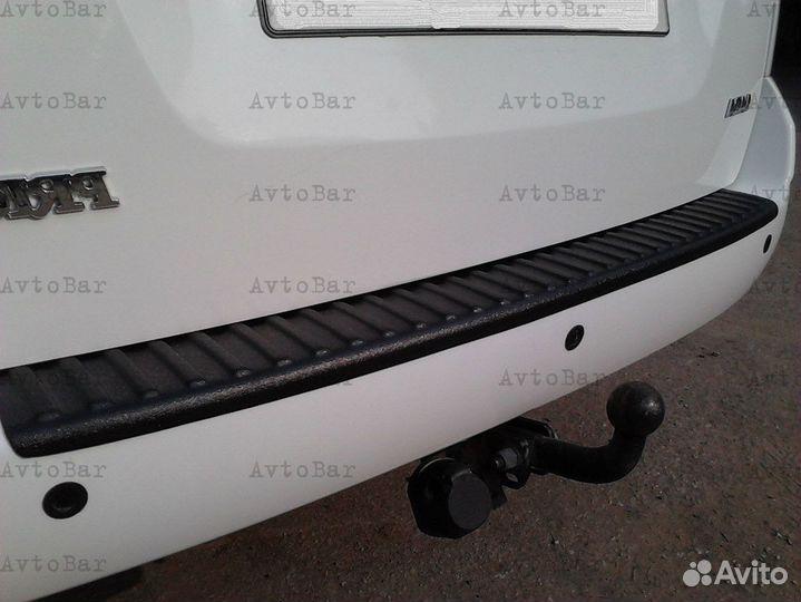 Накладка на задний бампер LADA Priora седан