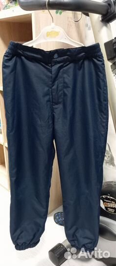 Утеплённые брюки для мальчика 122