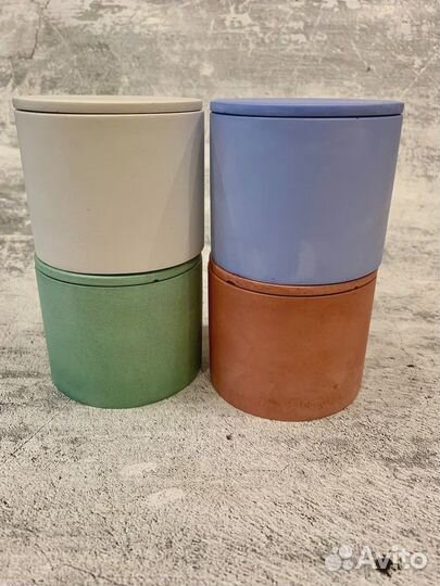 Гипсовый подсвечник