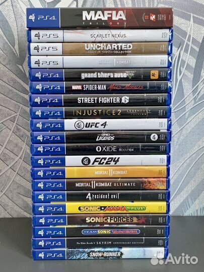 Новые Игры для Sony PS4