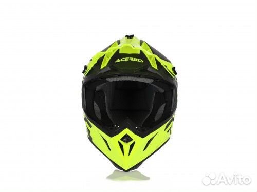 Мотошлем Acerbis steel carbon Yellow L