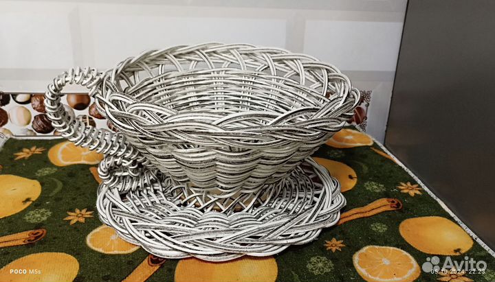 Корзина под фрукты или конфеты. Ручная работа