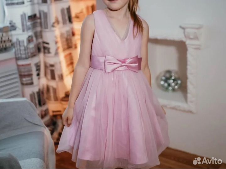 Платье детское фиолетовое