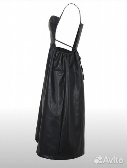 Новое платье из эко кожи