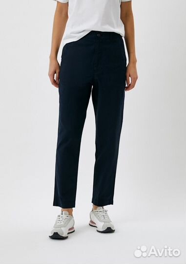 Льняные брюки uniqlo