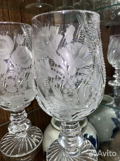 Хрустальный кубок ваза, бокал