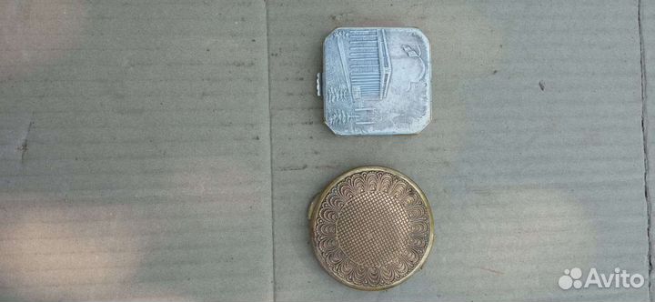 Пудреница винтаж СССР