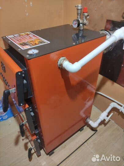 Твердотопливный котел длительного горения бу