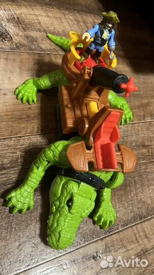 Imaginext капитан крюк и крокодил