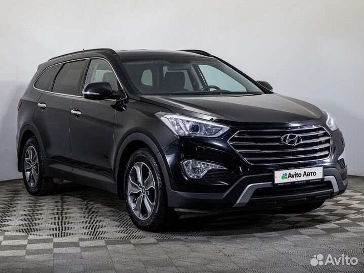 Hyundai Grand Santa Fe 2.2 AT, 2015, 100 000 км