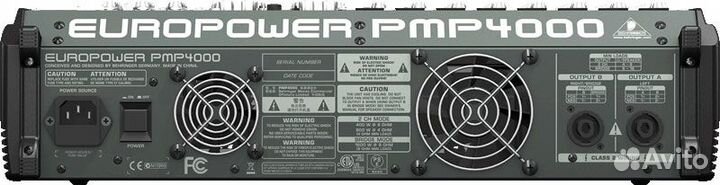 Микшер-усилитель Behringer PMP4000