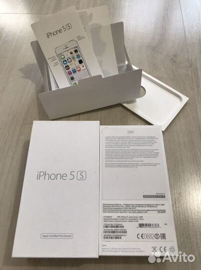 Коробка от iPhone 5s
