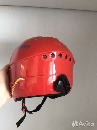 Шлем с очками горнолыжный 52 размер детский