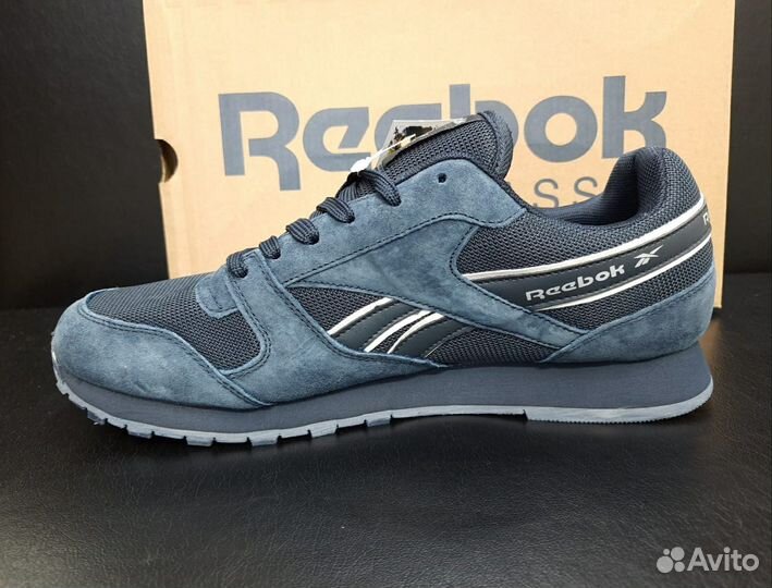 Кроссовки Reebok classic артикул 859 синий