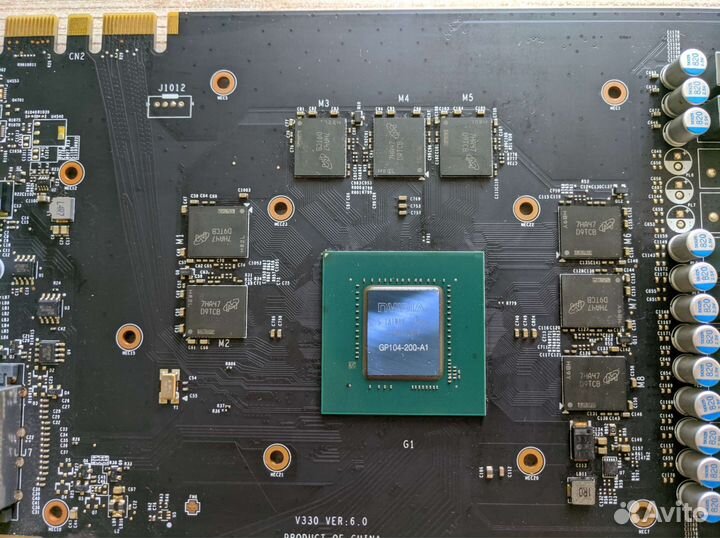 Видеокарты MSI GTX1070 PCI-E X8