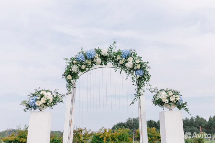 Свадебное оформление ресторана, Свадебный декор