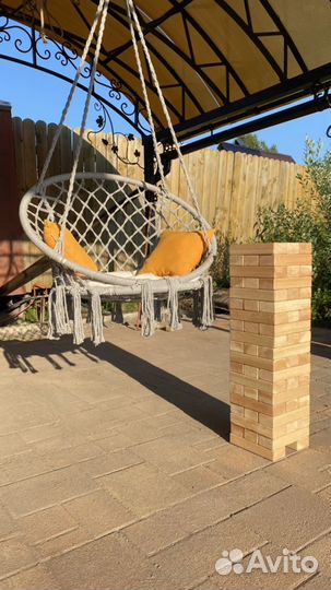 Гигантская дженга (аренда)