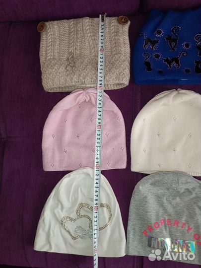 Шапки для девочки 8-10 лет