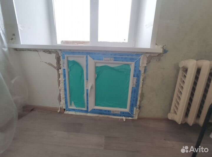 Пластиковое окно на кухню из профиля veka