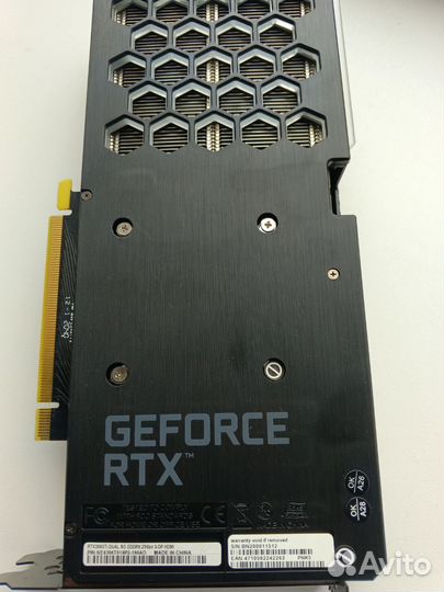 Видеокарта Palit RTX 3060ti