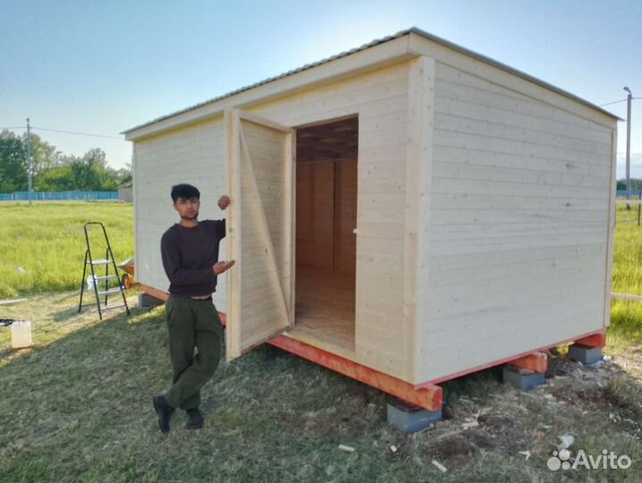 Бытовка и хозблок 6х3