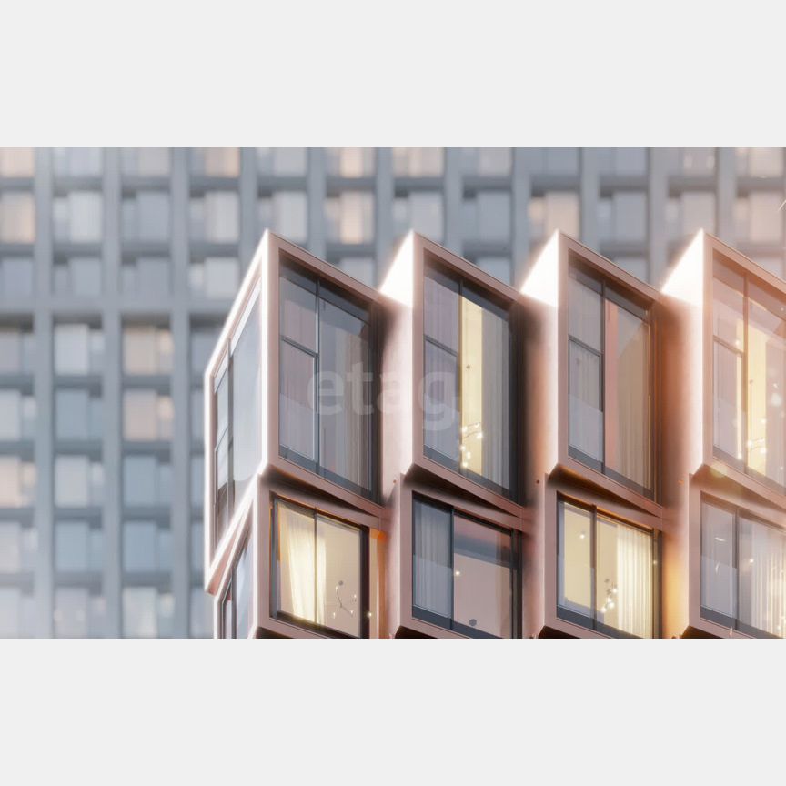 1-к. апартаменты, 41,7 м², 3/55 эт.