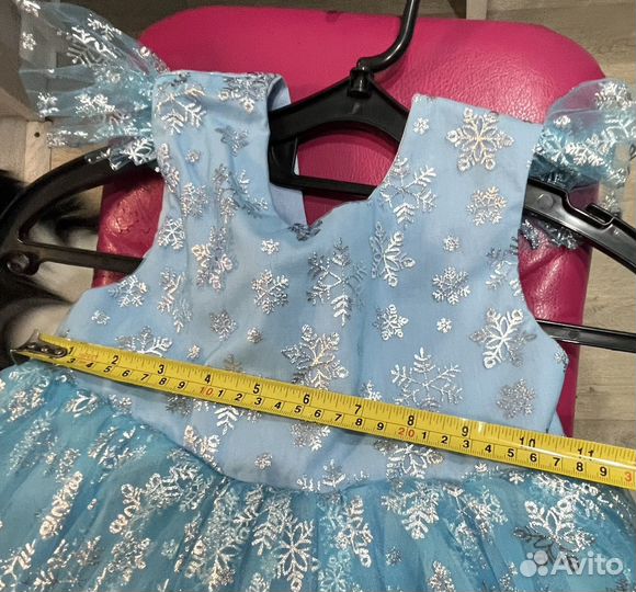 Детское новогоднее платье