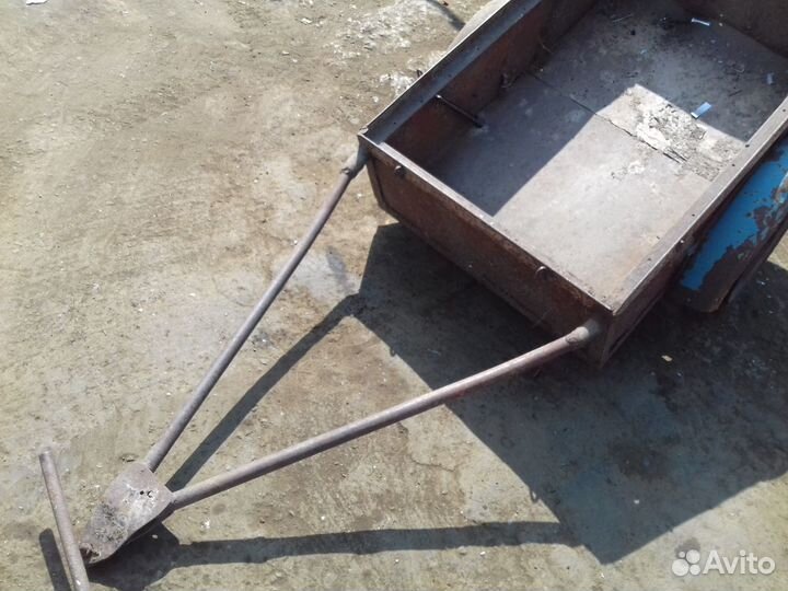 Прицеп самоделка к мотоблоку